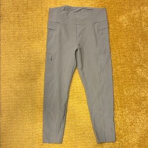 Calia cargo style leggings. Color:Light Brown, Size:XL
